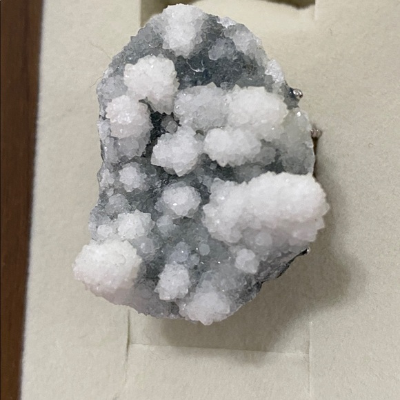 Apophyllite Crystal Cluster Statement Ring - Picture 3 of 8